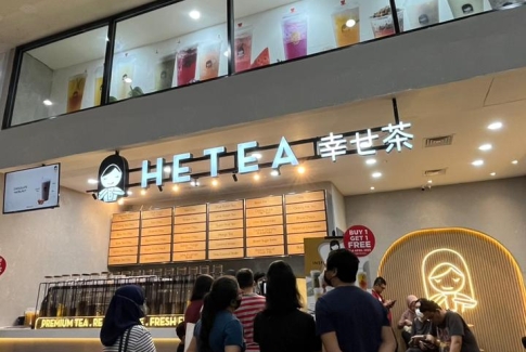  Minuman Segar, He Tea Kini Hadir di Duta Mall Banjarmasin